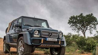 Mit dem Mercedes-Maybach G 650 Landaulet hat Daimler ein exklusives Safari-Mobil aufgelegt. (Daimler)
