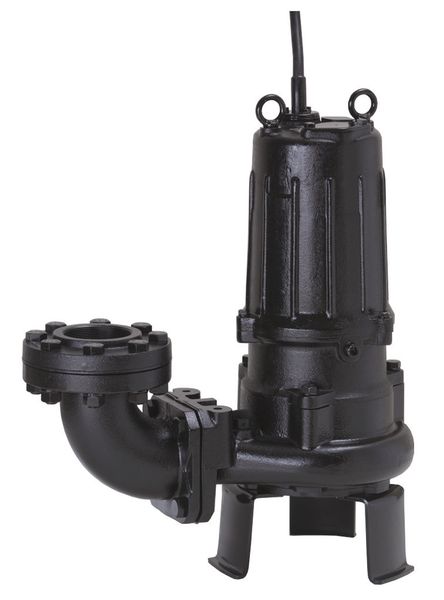 Für die Abwasserlogistik stellt Tsurumi Tauchmotorpumpen wie die C-Serie her, die auch Feststoffe zerkleinern. (Bild: Tsurumi)