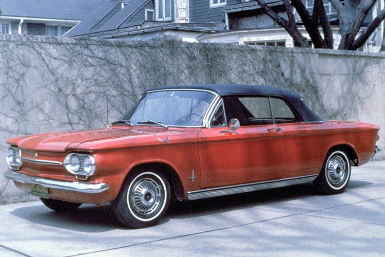 Chevrolet Corvair Monza Spyder Convertible nahm sich den VW-Käfer als Vorbild. (Foto: Chevrolet)