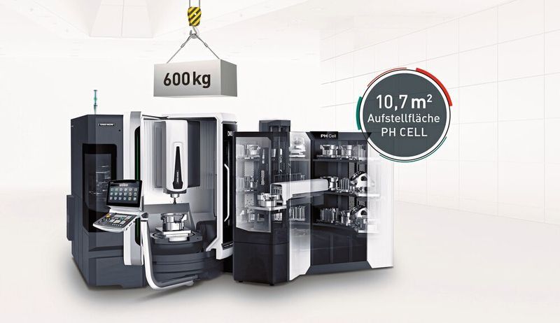 Das hochflexible PH Cell ist modular aufgebaut und bietet eine optimale Zugänglichkeit. (DMG Mori)