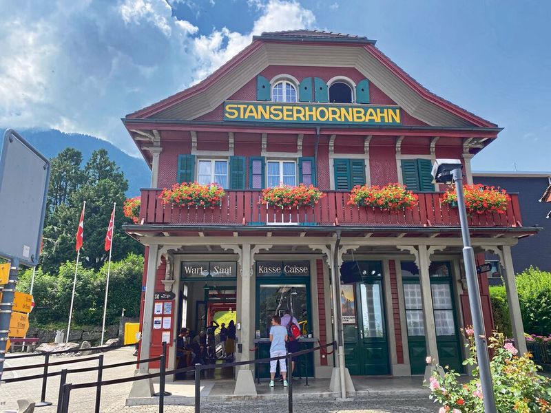 Historisches Gebäude der Stanserhorn-Bahn. (Bild: Anne Richter, SMM)