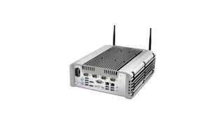 Das Smartcase-I720-Gehäuse von Fujitsu erfüllt die Vorgaben der Schutzklasse IP50 und ist damit vollkommen staubdicht. Die Kühlung erfolgt passiv über Heatpipes und Kühlrippen. (Fujitsu)