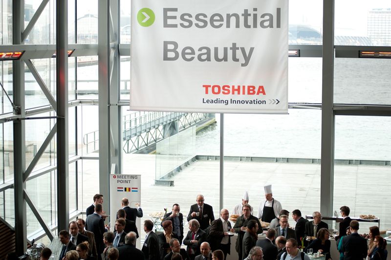 Das Muziekgebouw in Amsterdam war ganz auf Toshiba 