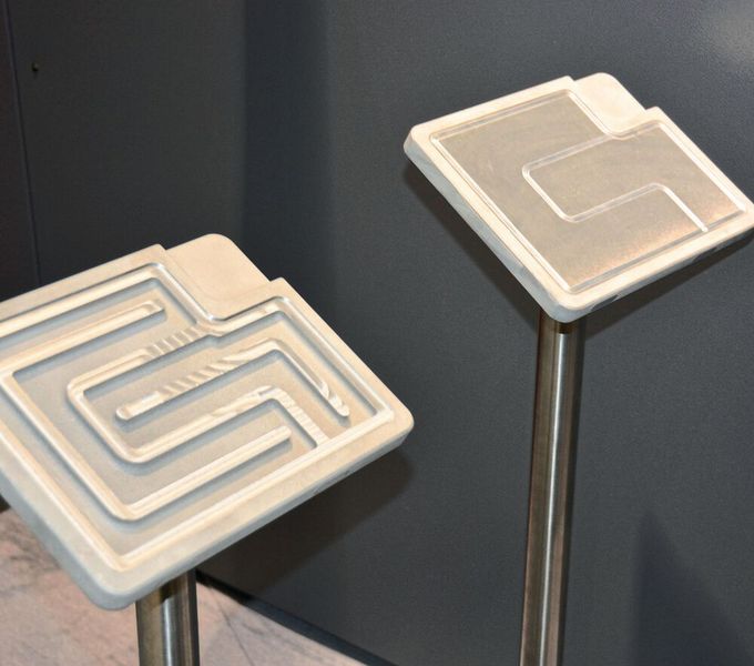 Friction-stir welding of aluminum materials results in high-quality joints with an excellent surface quality. Complex reworking steps such as deburring of the weld seam can therefore be omitted, Grenzebach emphasizes. (Source: Grenzebach)