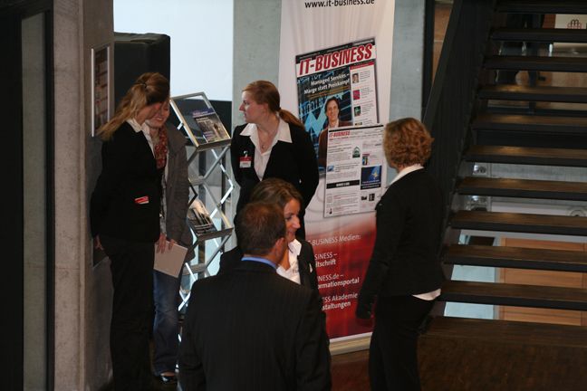 Gesprächsrunden am IT-BUSINESS-Stand (Archiv: Vogel Business Media)