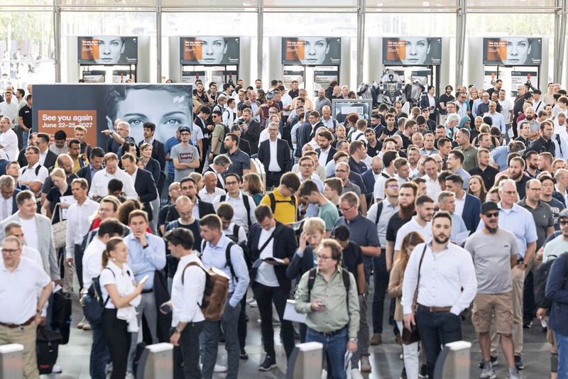 Rund 49 300 Besucher kamen zur automatica 2025 – so viele wie noch nie zuvor. (Bild: Messe München GmbH)