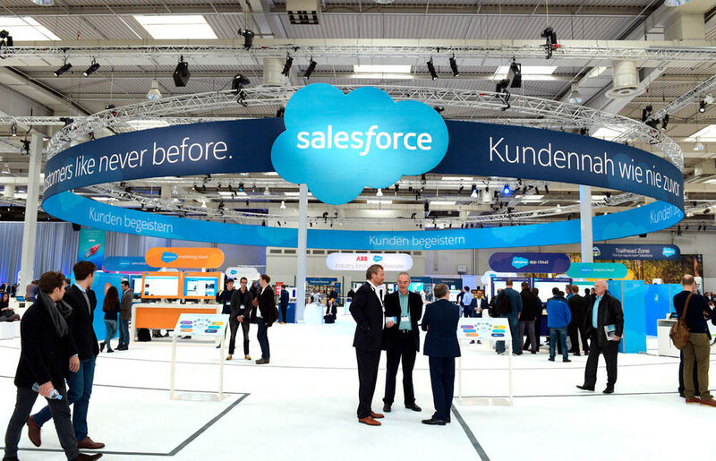 Geschickter Schachzug: im Rahmen einer Kooperation mit der Deutschen Messe AG fand zeitgleich zur CeBIT auch die Kunden- und Partnerveranstaltung Salesforce World Tour statt. (Deutsche Messe)