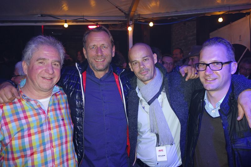 (v. l.) Werner Kupitz und Klaus Schäfer, ALSO mit Sven Glatter, comTeam und Jürgen Brumbauer, ALSO ()