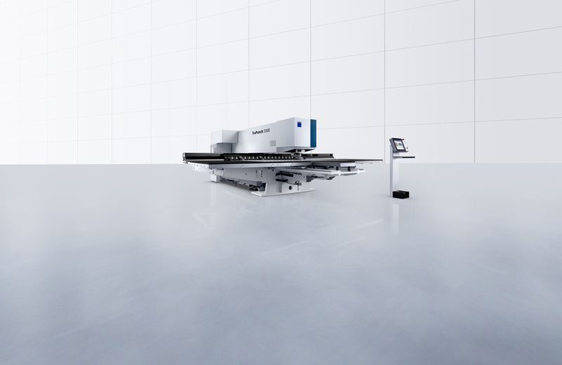 Die Tru Punch 5000 setzt in Sachen Produktivität neue Maßstäbe und arbeitet dank einer Vielzahl innovativer Lösungen sehr prozesssicher. (Bild: Trumpf)