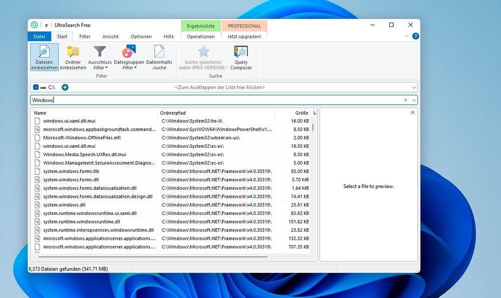 for windows download UltraSearch 4.1.0.905