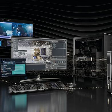 PNY nimmt bei Nvidia-Produkten eine Doppelrolle ein: Das Unternehmen ist Hersteller von Karten mit Nvidia-GPUs und gleichzeitig VAD für das gesamte Portfolio des GPU- und Netzwerk-Giganten. (Bild: Nvidia)