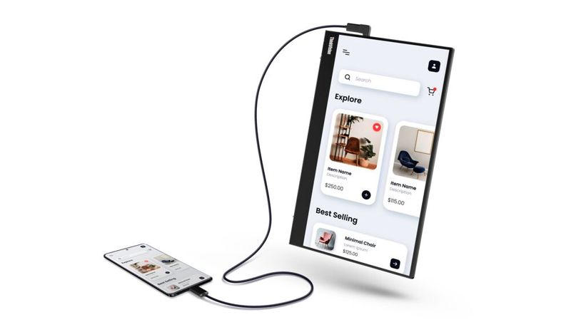 ... und für Smartphones, sofern diese das unterstützen.  (Bild: Lenovo)