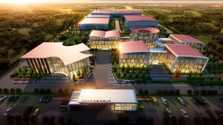 Das VW-Forschungs- und Entwicklungszentrum in Hefei in der Provinz Anhui. (Bild: Volkswagen AG)