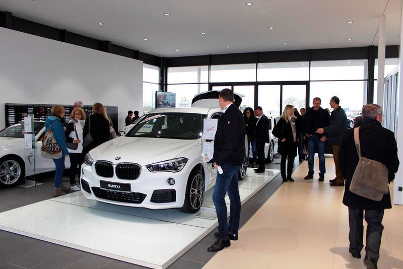 Der Showroom ist 500 Quadratmeter groß ... (Müller-Gruppe)