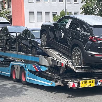 Wenig Bedarf für Neuwagentransporte: Im Januar 2026 war der Markt um 6,6 Prozent rückläufig. (Bild: Grimm – VCG)