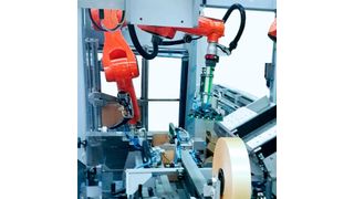 Auf der Interpack zeigt Transnova-Ruf den aktuellen Entwicklungsstand des Robot-Flexline-Konzepts. (Transnova-Ruf)