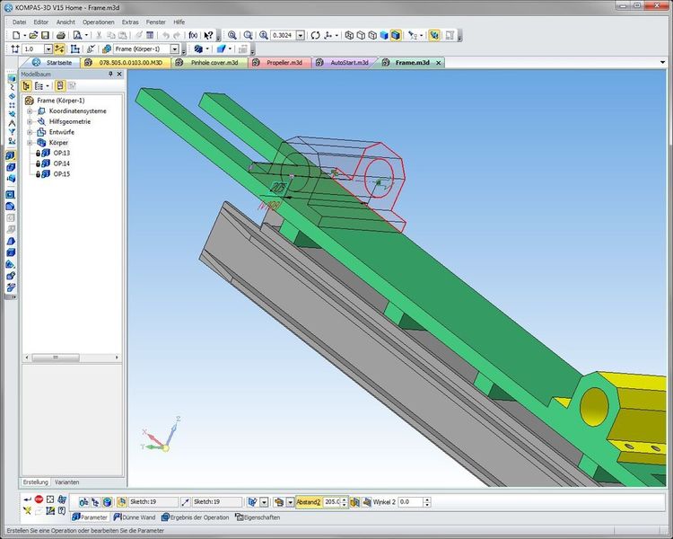 Mit der leicht zu bedienenden Oberfläche gelingen jedem intuitiv technische Zeichnungen. (bhv)