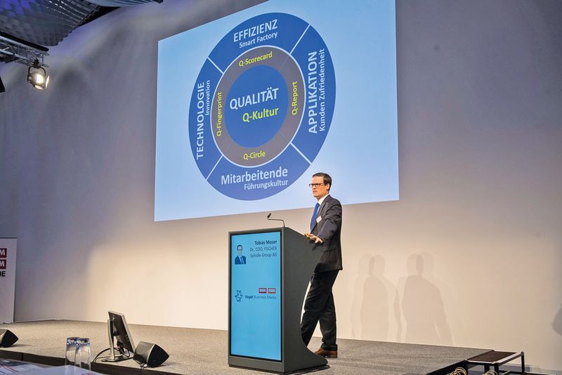 «Die Sprache der Mitarbeiter reden», Tobias Moser, COO Fischer Spindle Group. (VBM/Thomas Entzeroth)