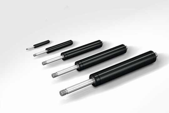 Grosse Auswahl: Von ACE steht ein umfassendes Spektrum an Gasdruck- und -zugfedern zur Verfügung.(Bild:  ACE)