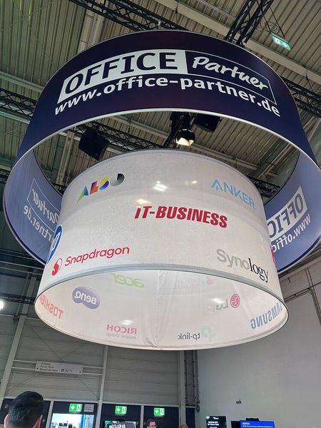 Was für eine schöne Logo Platzierung. (Bild: Vogel IT-Medien GmbH)