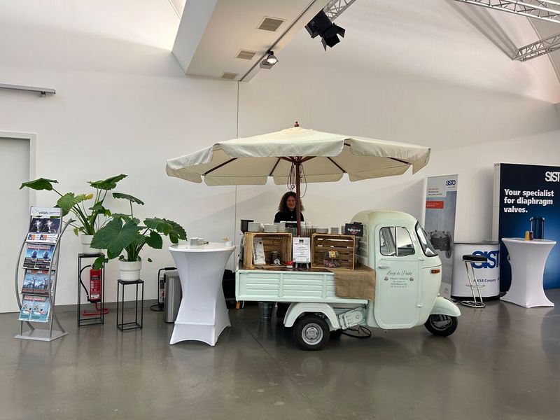 Auch er wartet auf die Besucher (Bild: Bausenwein)