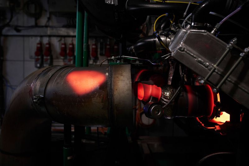 Im anschließenden Testlauf mussten die Kolben 200 Stunden extreme Bedingungen aushalten. (Bild: Porsche)