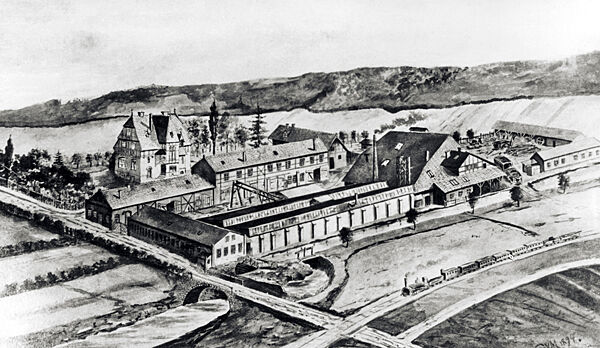 1864 fing alles an: Wilhelm Meyer gründete in Aerzen eine Maschinenfabrik. (Bild: Aerzener Maschinenfabrik)