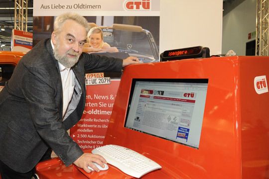 Herbert F. Schulze, Oldtimerbeauftragter der GTÜ (Archiv: Vogel Business Media)