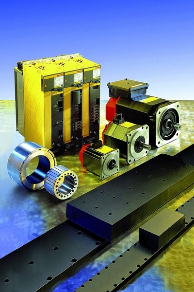Bild 2: Für die Präzisionsbearbeitung werden dynamische Antriebe benötigt, also Motoren mit geringer Eigenträgheit und Verstärker mit relativ hohen Strömen, die schnell auf Kommandos reagieren können. (Archiv: Vogel Business Media)