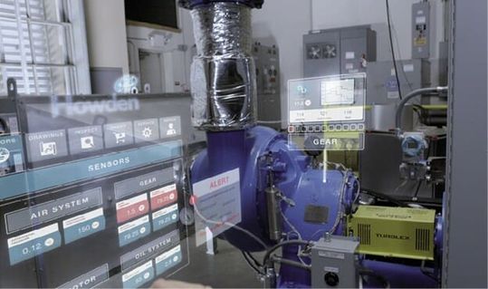 (Augmented und Mixed Reality ermöglichen Industrieprodukte-Herstellern einen Blick auf die Anlagen, der so bislang nicht möglich war. Bild: PTC)
