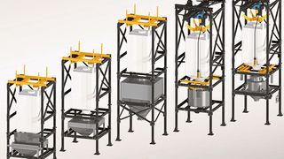 Der Vorteil der modularen und stabilen Stahlkonstruktionen ist der durchdachte Aufbau und der kostengünstige Versand der Bauteile. (Bild: Siloanlagen Achberg)