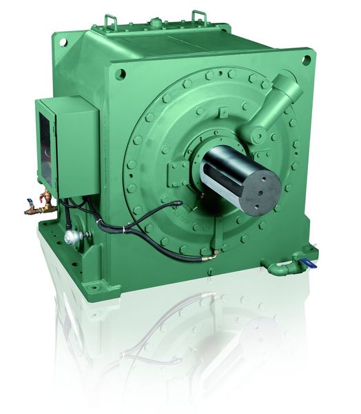 Das Sanftanlaufgetriebe CST ermöglicht eine Verteilung der Motorlast, um die Lasten und Beanspruchungen aller Komponenten des Fördersystems zu minimieren. (Bild: ABB)