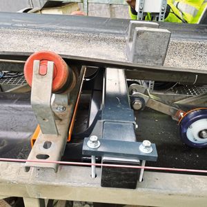 Einbau-Bandwaagen sind bewährte Messeinrichtungen, deren Einsatz in fast allen Bandkonstruktionen möglich ist.(Bild:  MTS Messtechnik Sauerland)