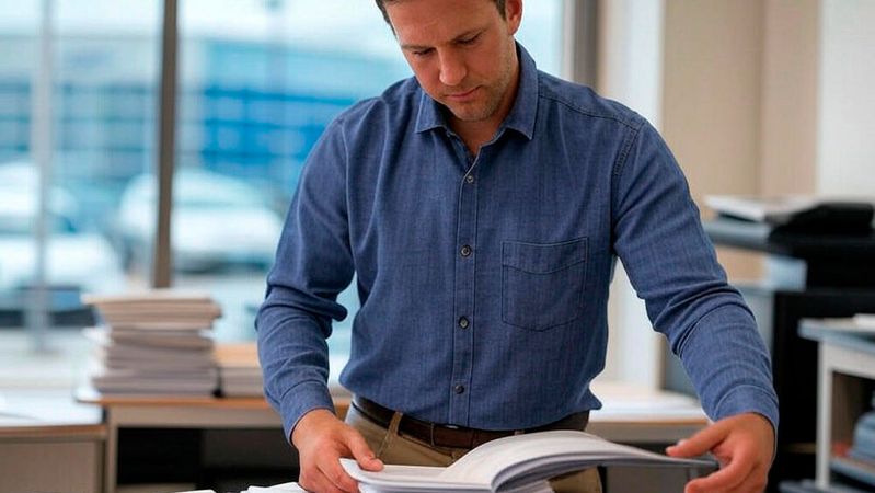 Zu viel Bürokratie für die Kfz-Betriebe. Der ZDK fordert die neue Bundesregierung auf, nun ihre Wahlversprechen einzulösen und den Mittelstand zu entlasten. (Bild:  KI-generiert)