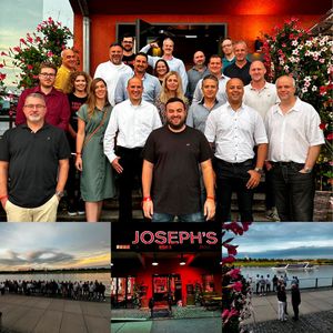 Siewert und Kau Dinner Gamescom 2023 (Bild: Vogel IT-Medien)