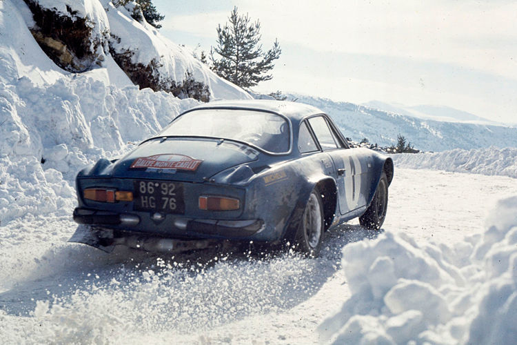 Alpine A110 Rallye Monte Carlo 1973. (Foto: Renault)