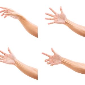 Tipp 1: Mehrmals pro Stunde die Hände und/oder Arme ausschütteln.