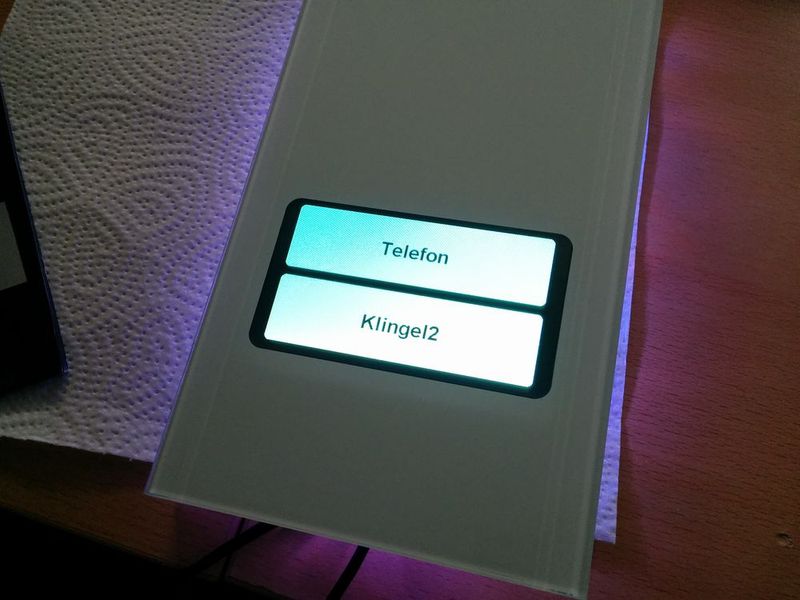 Die Tasten der DoorLine Pro lassen sich individuell anpassen. Ein Sensor sorgt für ausreichende Helligeit bei Tag und in der Nacht. (Bild: ELEKTRONIKPRAXIS)