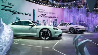 Mit einer China-Version des neuen Taycan und dem Macan EV hat Porsche in China nur zwei vollelektrische Modelle im Angebot. (Bild: Porsche)