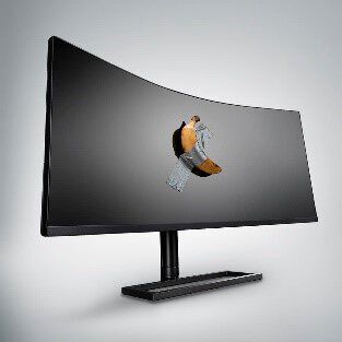 Stärker gekrümmt ist kaum ein anderes Display: Der Optix MAG342CQR ist einer der weltweit ersten 1000R-Curved-Gaming-Monitore. (MSI)