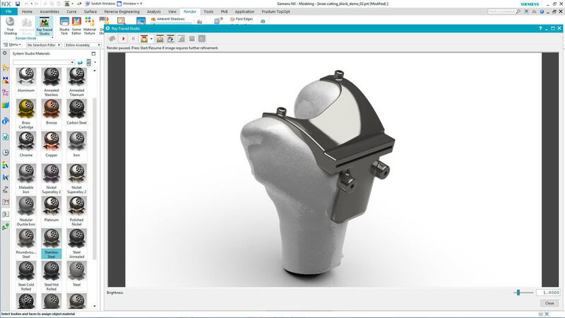Mit der neuen Lightworks Iray+Rendering-Engine in Siemens NX 11 haben Designer und Entwickler Zugang zu fotorealistischer Darstellung. (Siemens PLM Software)