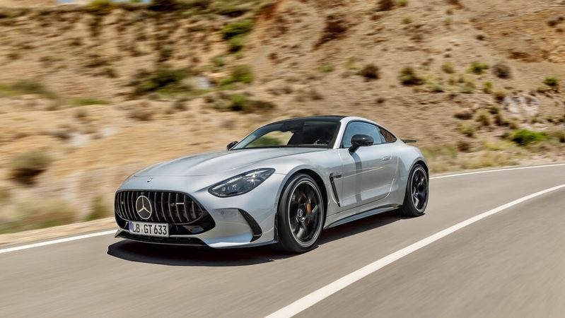 Mercedes-AMG nennt noch keine Preise für den neuen Sportwagen.(Bild:  Mercedes-Benz AG)