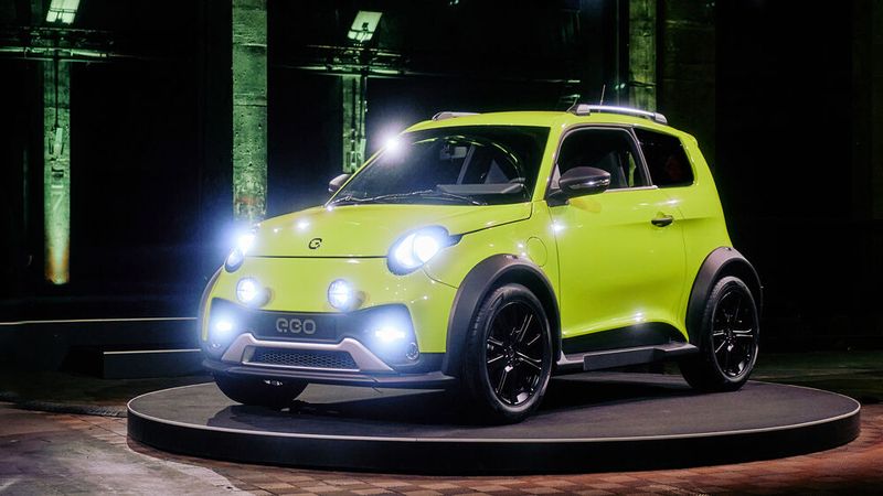 Der Aachener Autobauer E-Go Mobile hat ein neues Modell vorgestellt, den E-Wave X. (Bild: E-Go)