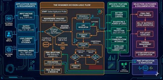 Designer Decision Framework for PMIC Selection. (Source:  Diego de Azcuénaga)