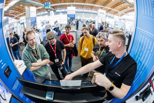 Die all about automation in Friedrichshafen wächst: Sowohl bei der Besucherzahl als auch bei der Anzahl der Aussteller hat die Automationsplattform am Bodensee um mehr als 20 Prozent zugelegt.(Bild:  Easyfairs)