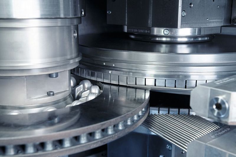 Die VLC 450 DG von Emag ist eine zuverlässige Lösung für die Bremsscheibenfertigung, die hohe Ansprüche an Produktivität und Werkstückqualität erfüllt.  (Bild: Emag)