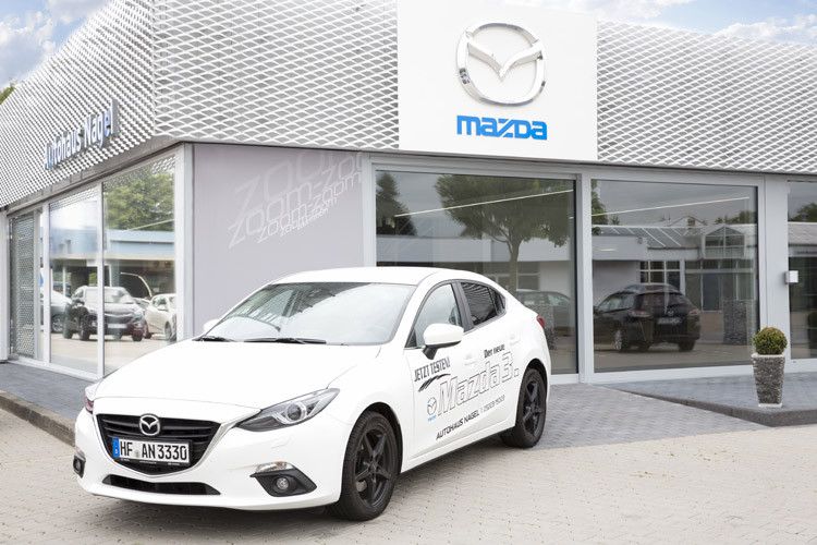 Sie kann als repräsentativer Hintergrund für die Präsentation spezieller Modelle dienen. (Foto: Mazda)