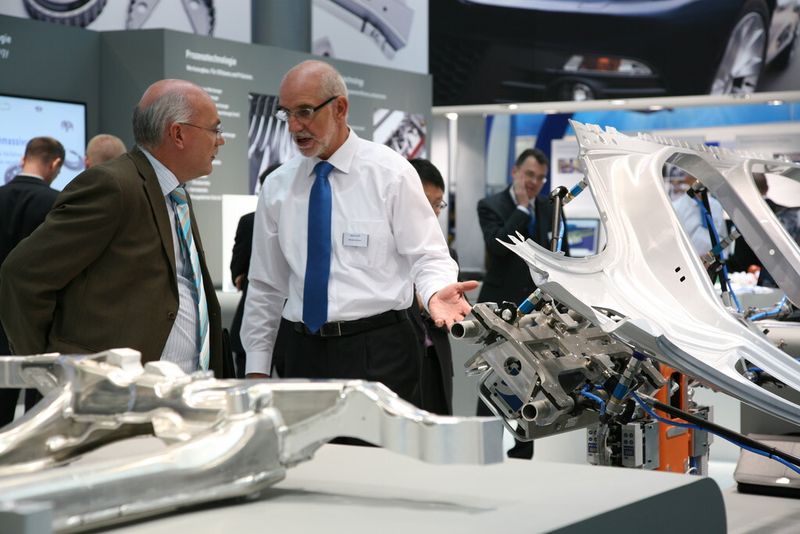Rückblick: Impressionen von der Euroblech 2012. (Bild: Euroblech)