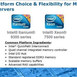 Die offizielle Darstellung zur künftigen Prozessor-Entwicklung von Intel, Bild: Intel