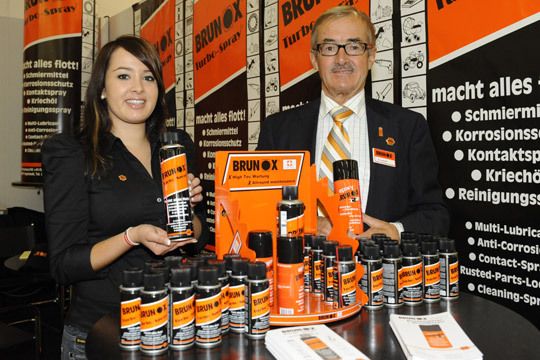 Alexandra Lieberherr und Bruno Lieberherr von Brunox (Archiv: Vogel Business Media)